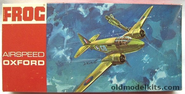 Frog 1/72 Airspeed Oxford Trainer II - Red Series, 336P plastic model kit